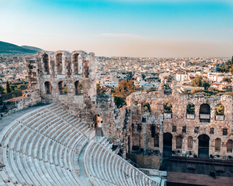 Acropolis Theatre Of Dionysus Athens Greece | We Did It Our Way