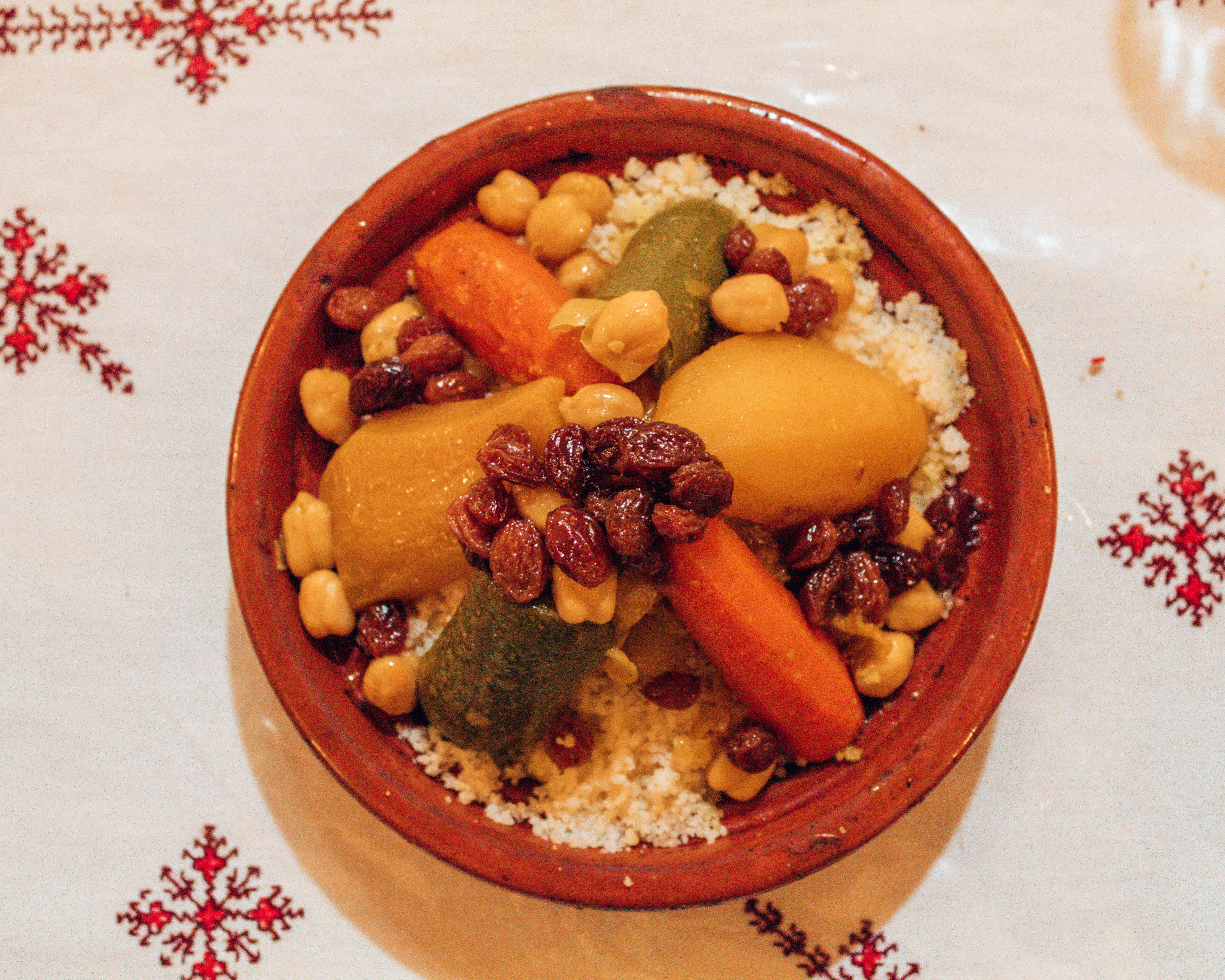 traditionel Morocan vegetabilsk Tajine