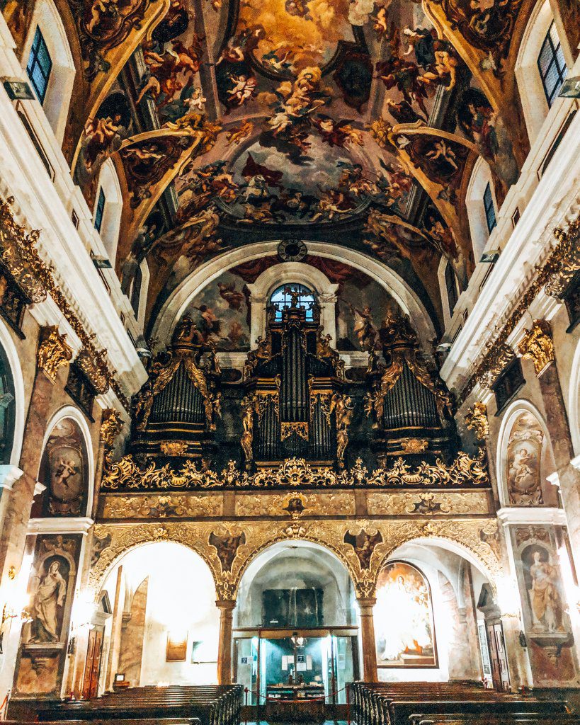 Cathedral of Saint Nicholas organ Ljubljana Slovenia wediditourway.com
