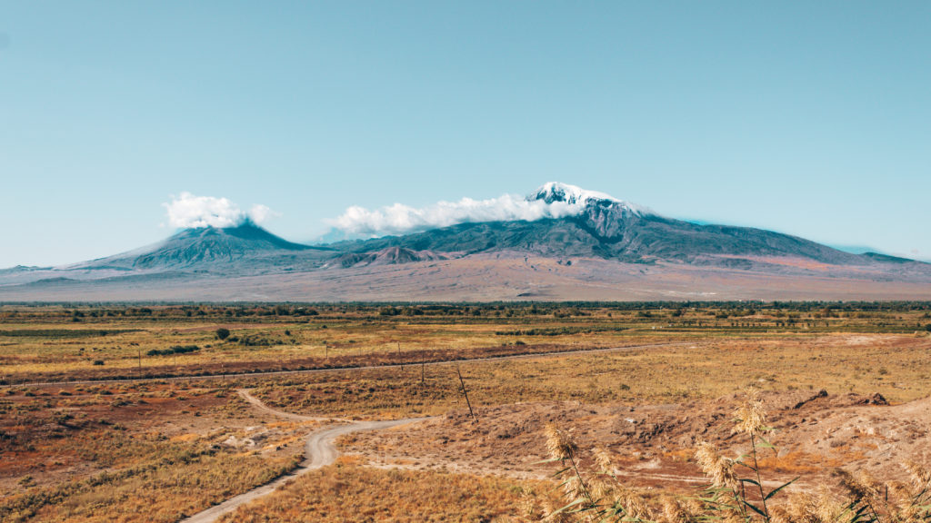 Mount Ararat, from Khor Virap