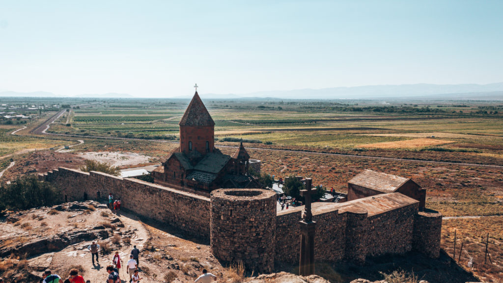 Khor Virap, the birthplace of Christianity in Armenia
