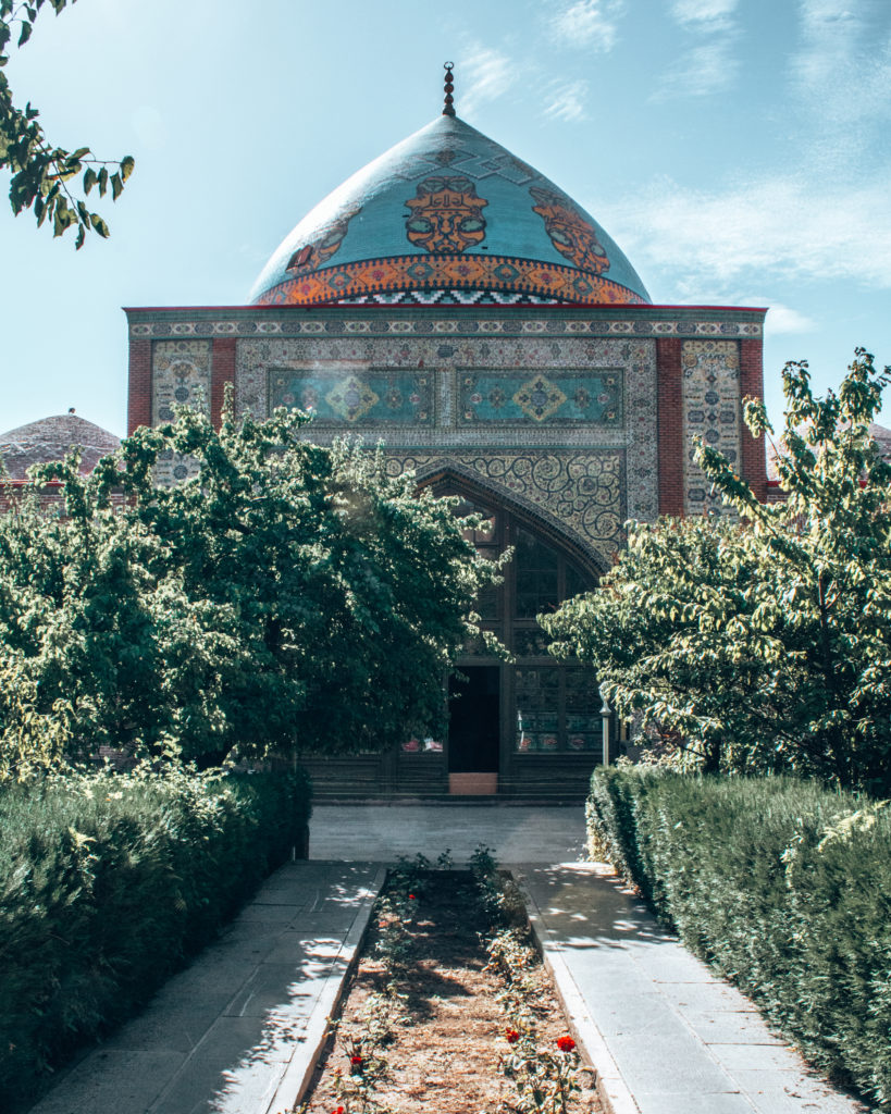 The blue Mosque in Yerevan