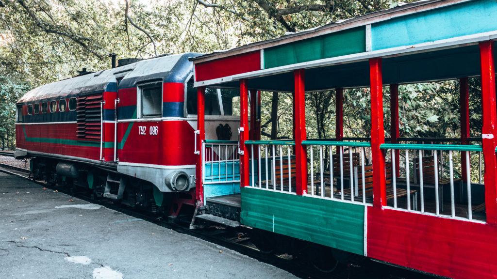 The Children's Railroad museum, a free thing to do in Yerevan