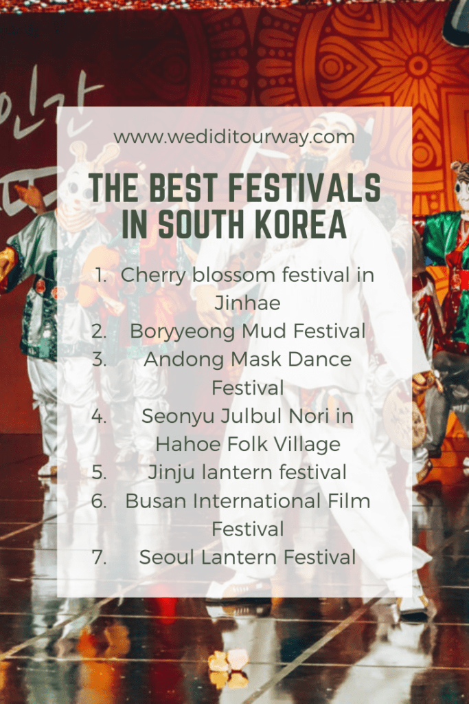 The best festivals in South Korea list