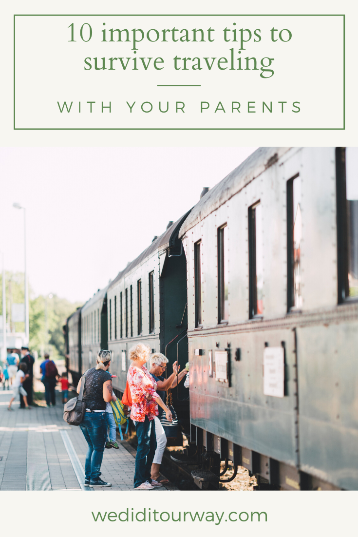 10 important tips to survive travel with parents (and in-laws)