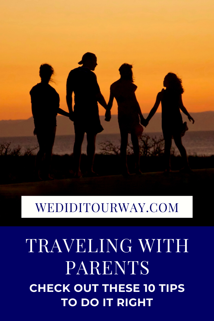 10 important tips to survive travel with parents (and in-laws)