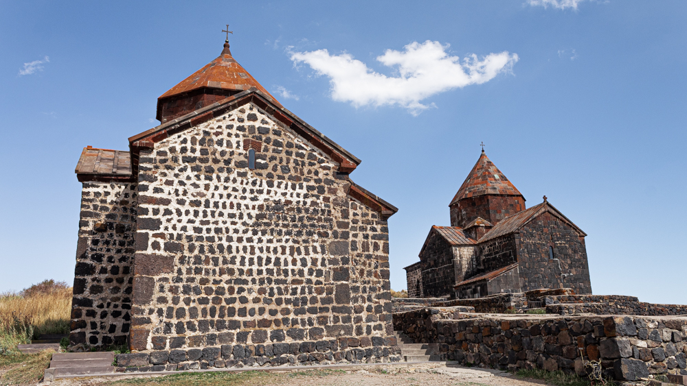 Sevanavank church lake Sevan, Armenia