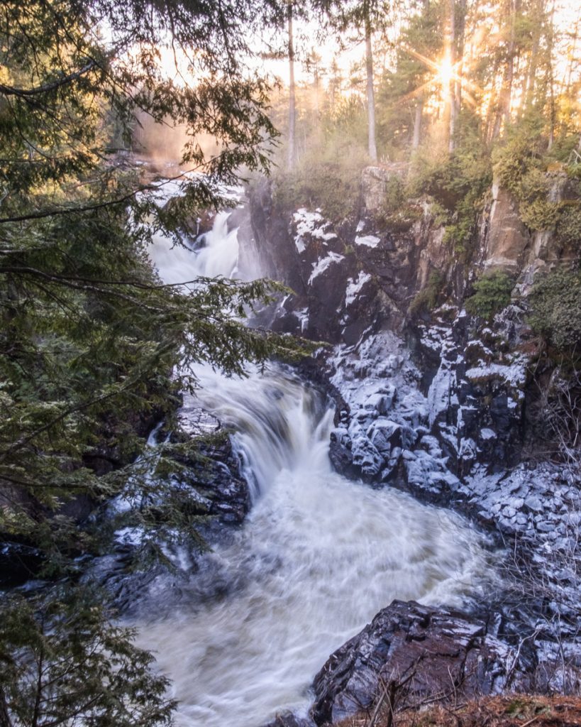 Chutes Dorwin, an amazing waterfall near Montreal