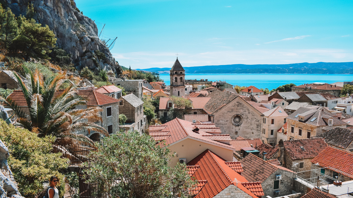 Omis, a beautiful coastal town in Croatia off-the-beaten-path