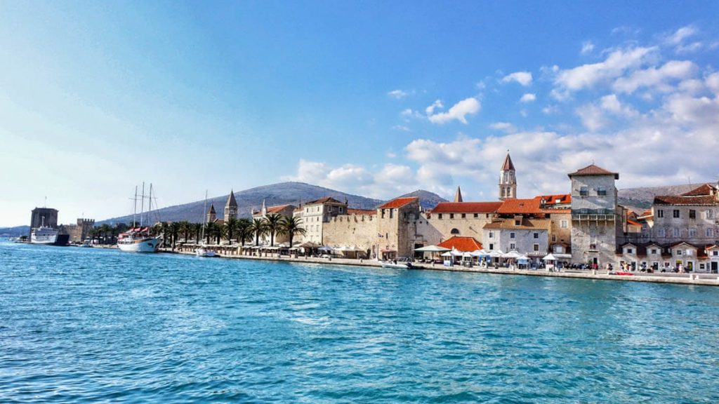 Trogir, a beautiful beach destination near Split. A perfect day trip from Split, Croatia