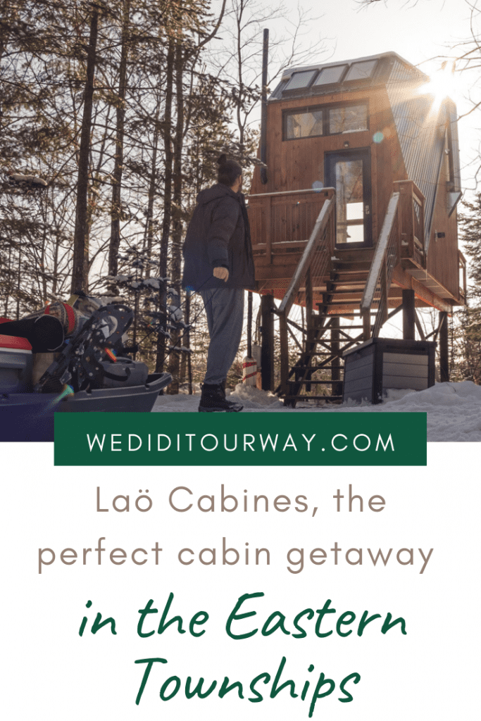 Laö Cabines, the perfect cabin getaway in the Eastern Townships
