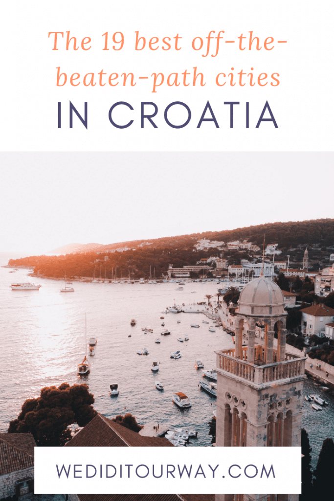 19 small towns in Croatia off-the-beaten-path