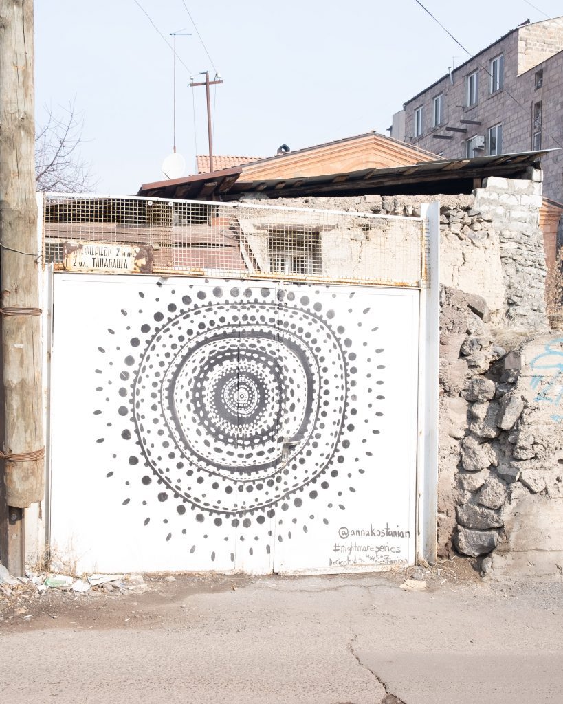 Street art of Kond, Yerevan's oldest area