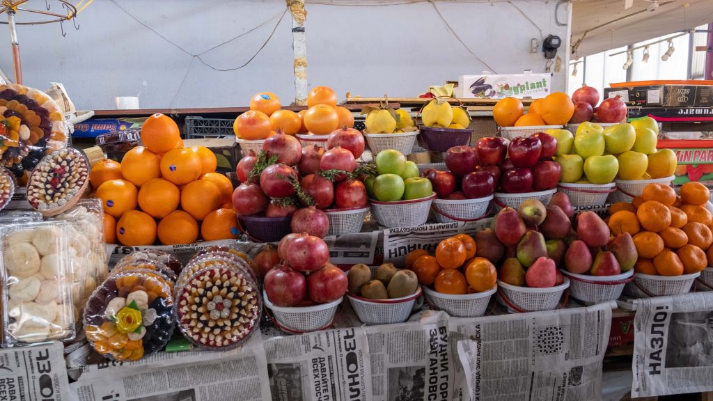 Fresh produce at GUM Market Yerevan