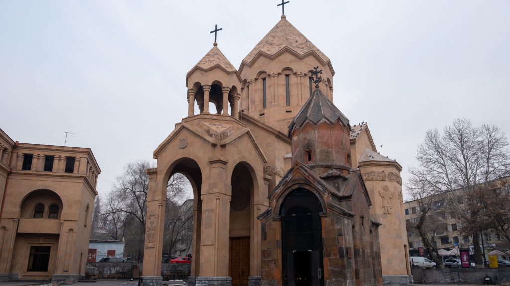 Katoghike church, the oldest church in Yerevan