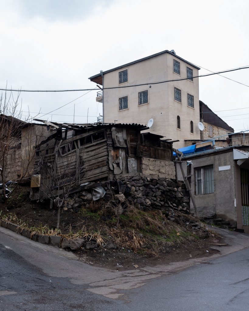 The old buildings of Kond, Yerevan's historic area
