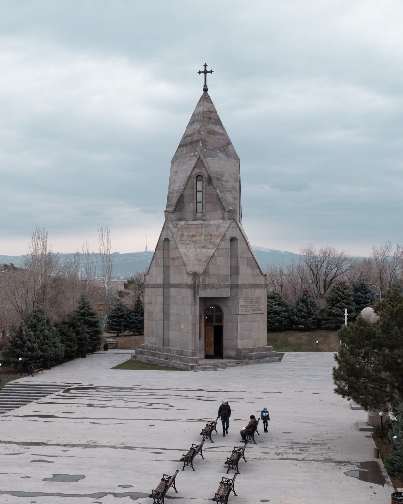 Yerablur church in Yerevan