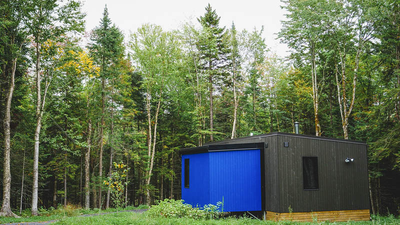 The cabin at Mont-Mégantic national park, a weekend escape from Montreal