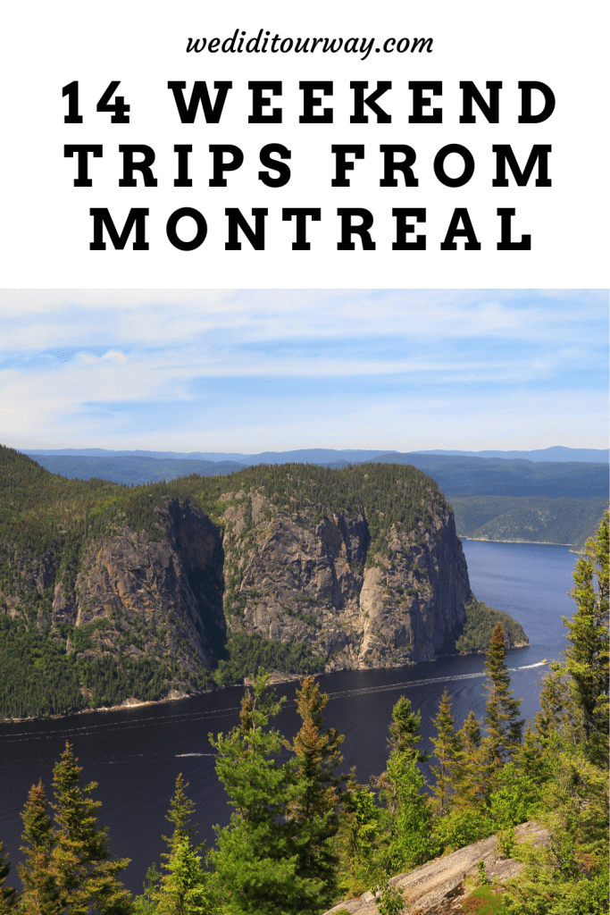 weekend trips montreal