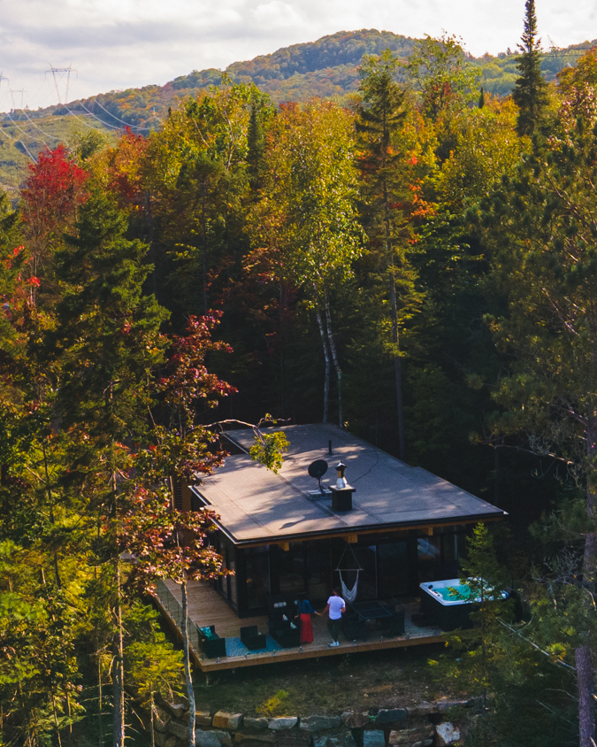 View of Olch Cabin, A unique chalet in Mont-Tremblant
