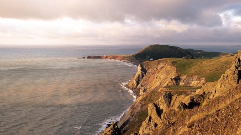 Iles de la Madeleine Cape Alright lighthouse