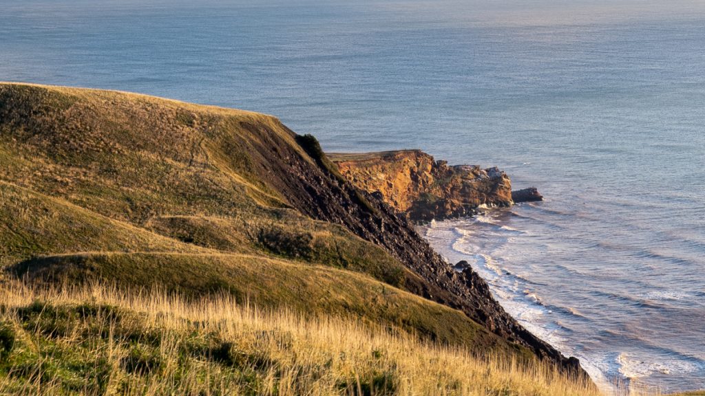 Iles de la Madeleine sunrise cliff