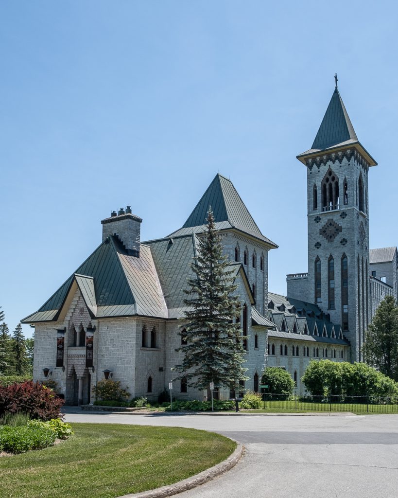 Abbaye St-Benoit-du-lac in the Eastern Townships