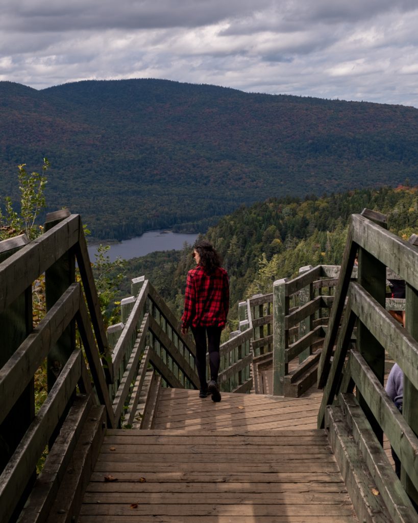 Hike in Mont-Tremblant national park