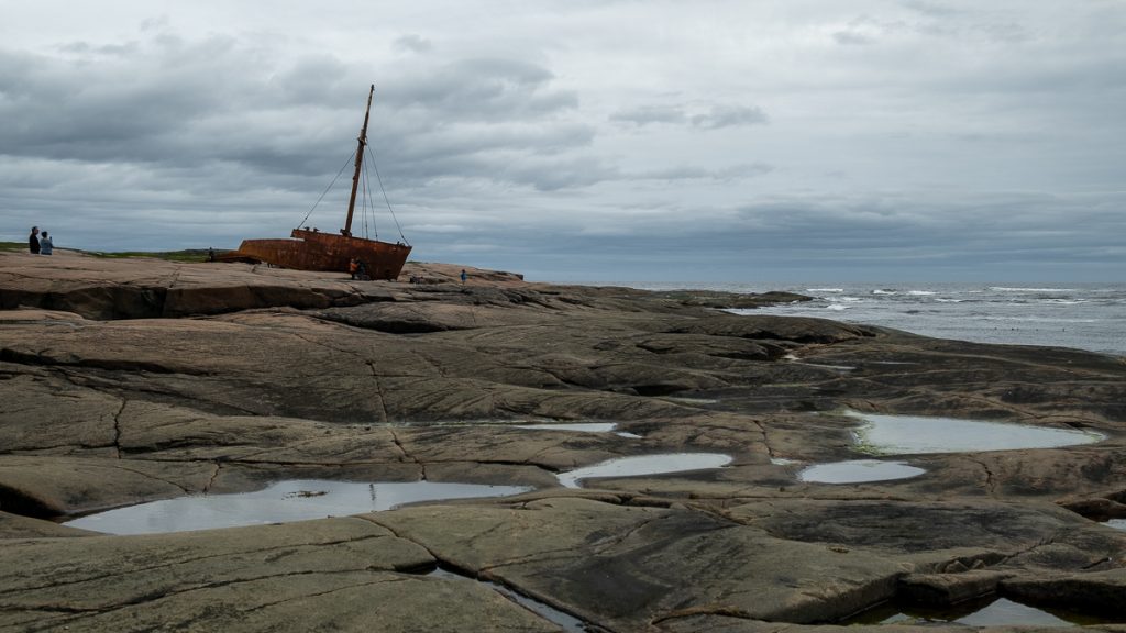 The Brion shipwreck in Kegaska, a must-see on the Côte Nord