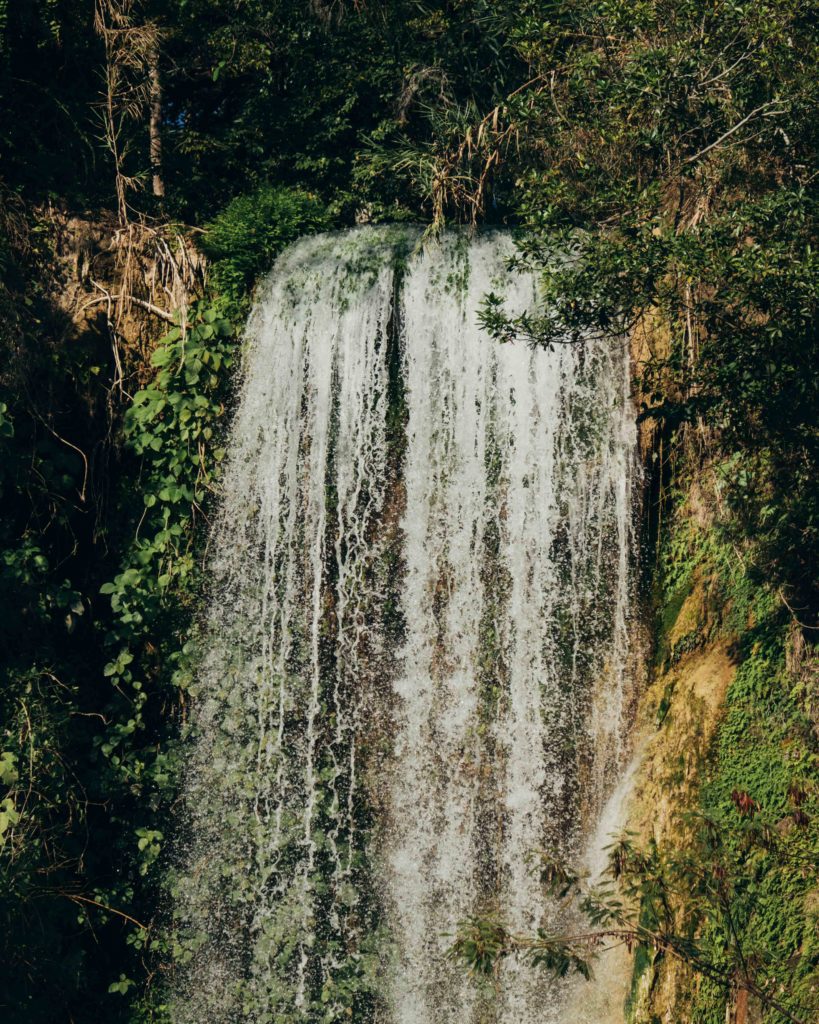 Minas Viejas waterfall in San Luis Potosi