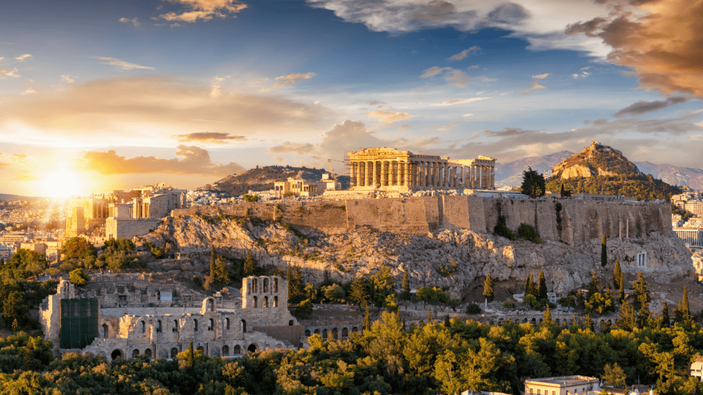 Athens, a perfect place for couples in Greece. Honeymoon destination in Greece
