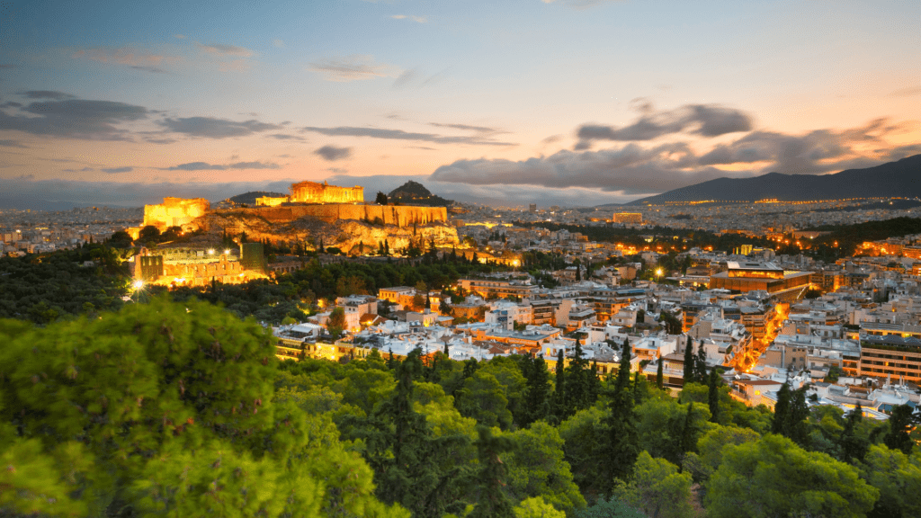Athens, a perfect place for couples in Greece. Honeymoon destination in Greece