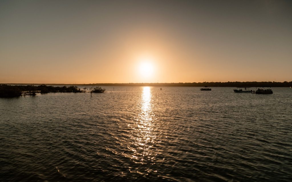 Sunset over Bacalar Lake, things to do in Bacalar
