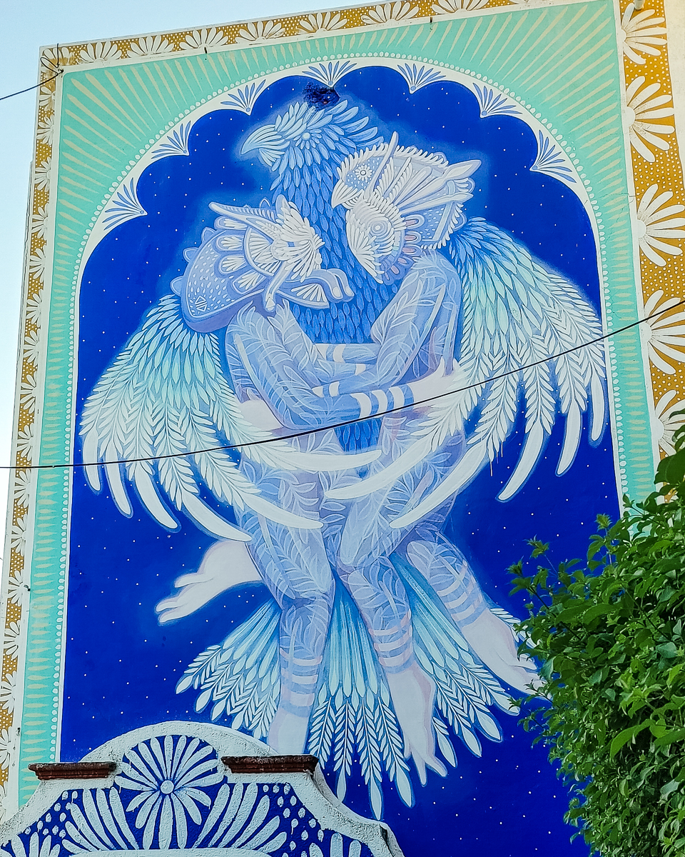 Street art in Cancun, one of the best activities for couples in Cancun