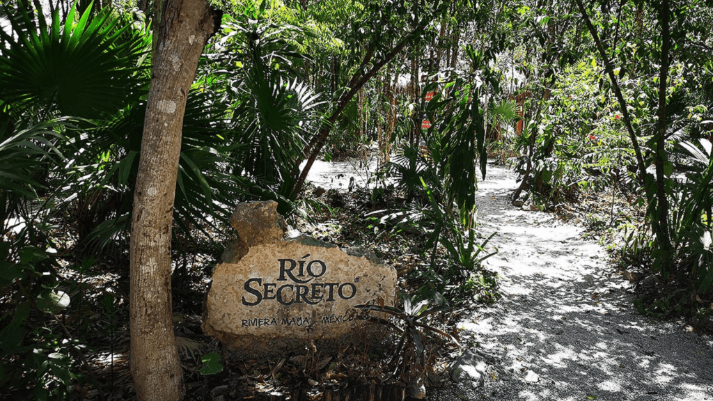 Rio Secreto cenote near Playa Del Carmen