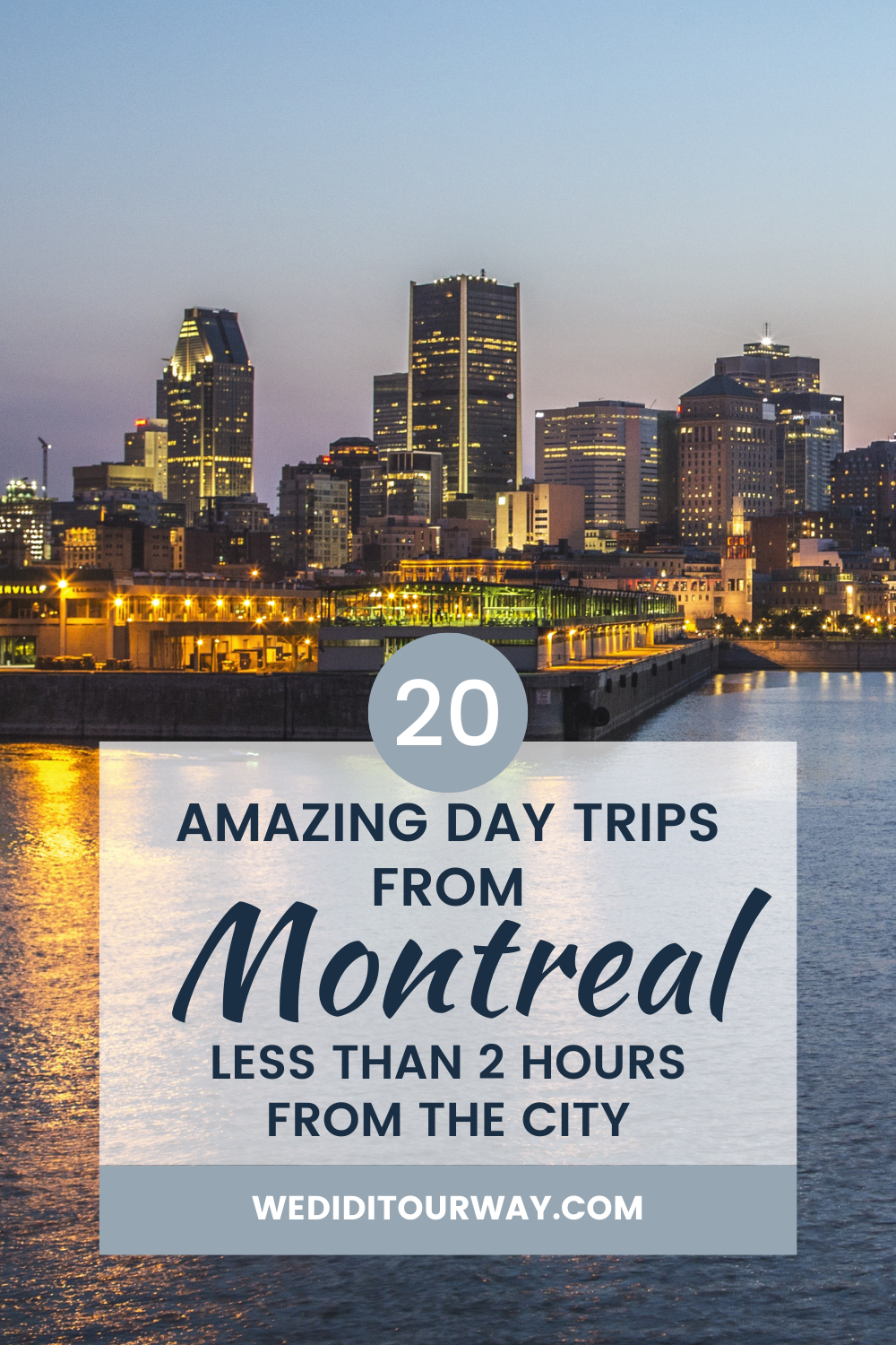 short road trips from Montreal