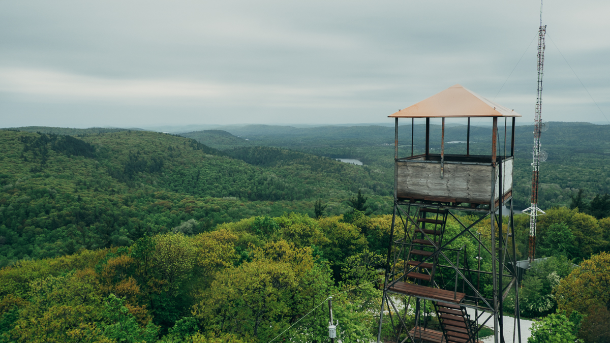 Mont Morissette Fire tower. Things to do in Outaouais