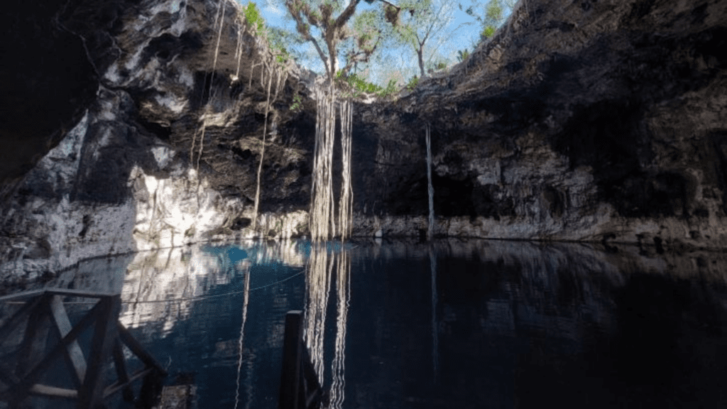 Cenote Santa Barbara. The best cenotes in Yucatan. Cenotes near Homun