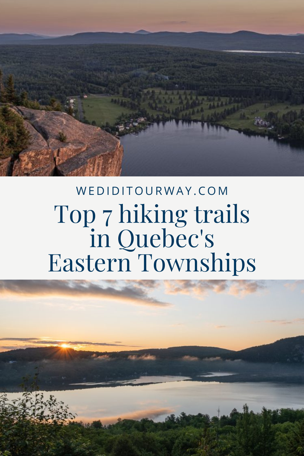 Where to hike in the Eastern Townships