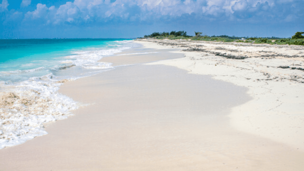 Isla Blanca, a secluded beach in Mexico