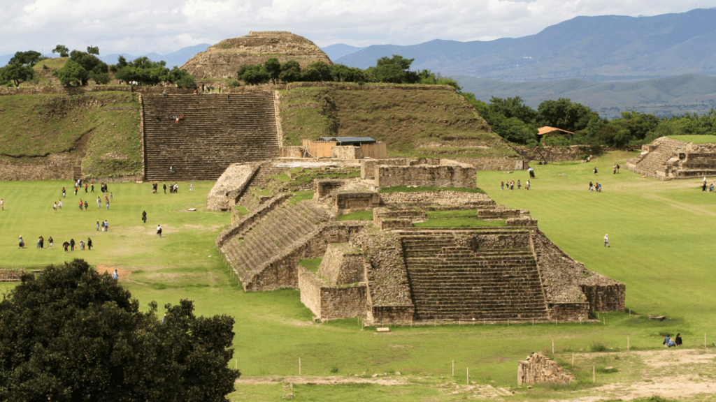 Monte Alban, a non-touristy ruin in Mexico