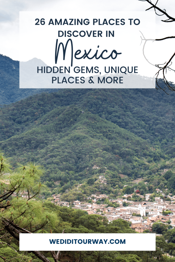 hidden places to visit in mexico