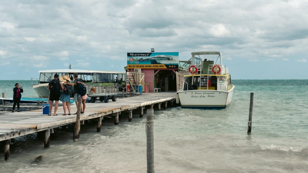 San Pedro Belize Express water taxi