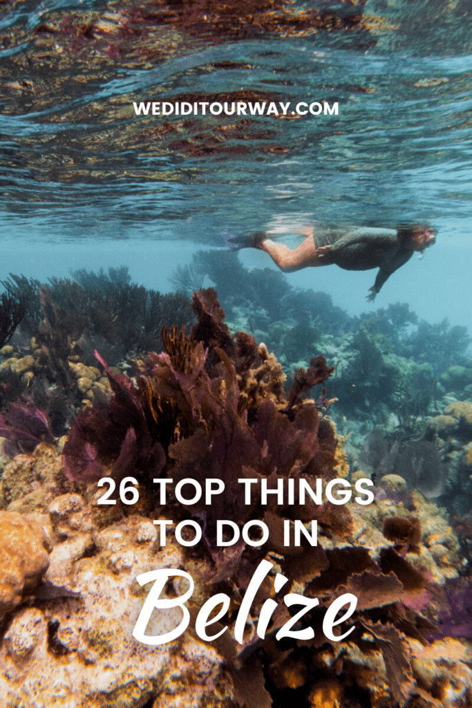 the top activities to do in Belize
