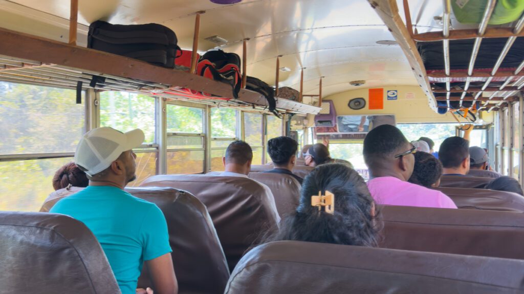 Chicken bus to Placencia, how to get to Placencia