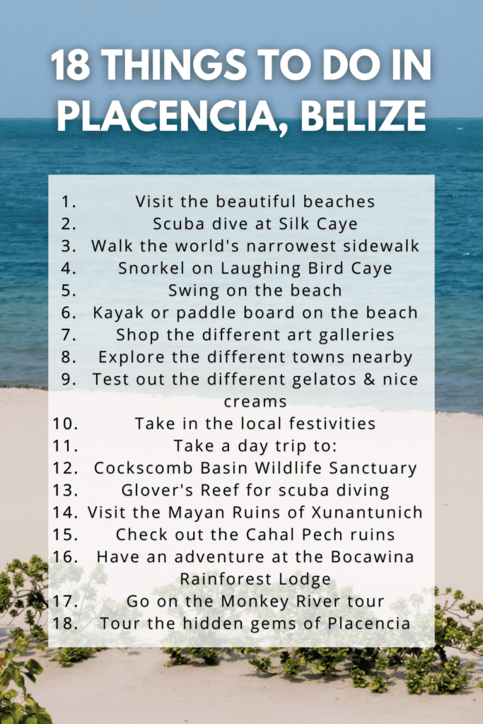 What to do in Placencia