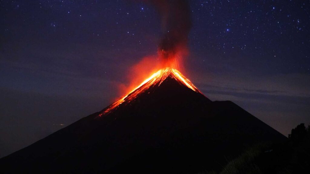 Fuego volcano hike in Guatemala