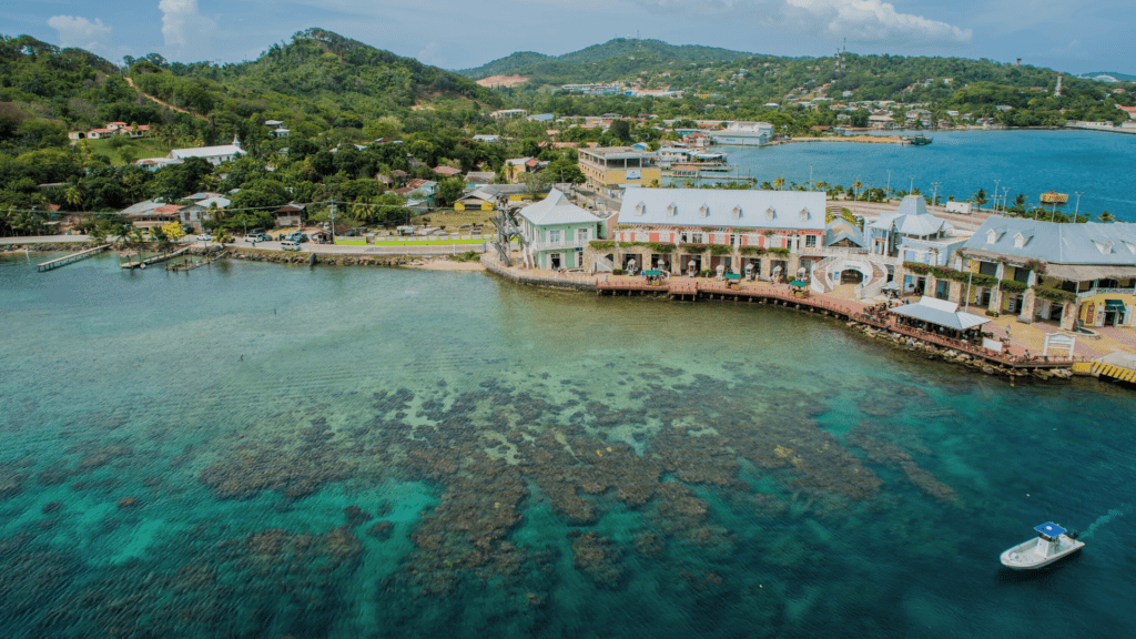 Roatan, a. beautiful island in Honduras