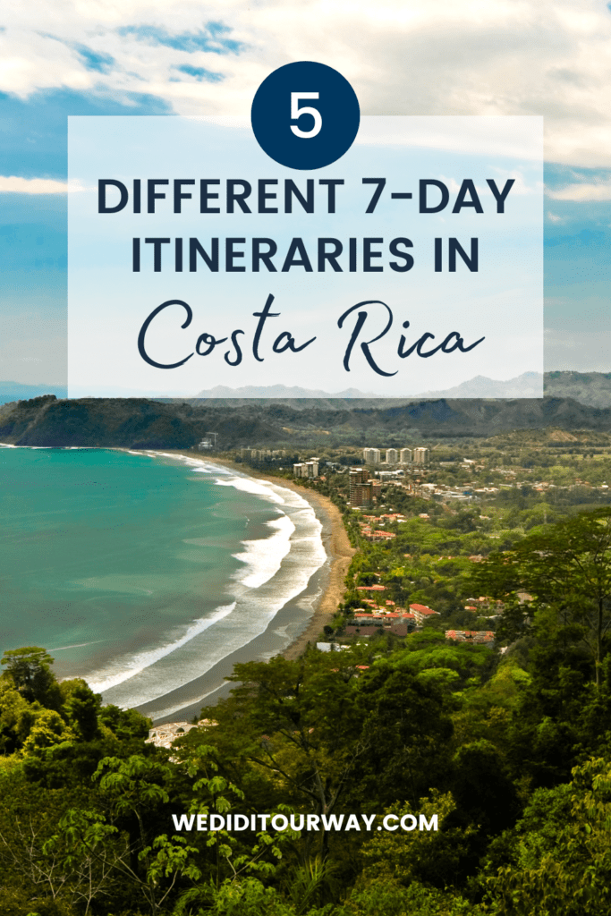Suggested itineraries in Costa Rica, Visit Costa Rica