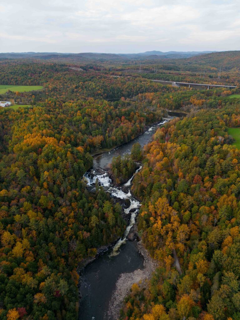 Chutes de Plaisance, one of the best waterfalls in Quebec